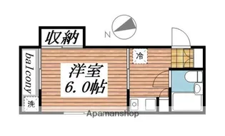 ステップ北大塚【1階】の間取り
