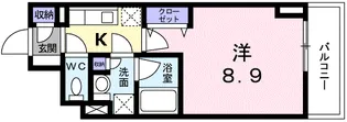 広尾ビューヒルズ【7階】の間取り