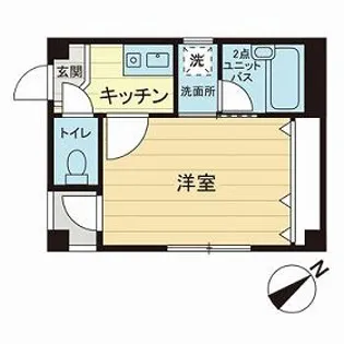 パークハイツ【1階】の間取り