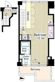 ROKA TERRAZZA【3階】の間取り