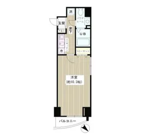 エスペラル池袋【2階】の間取り