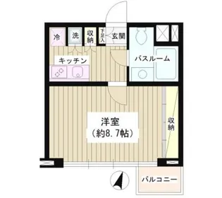 JOYCE広尾【3階】の間取り