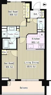 パークホームズ成増マークレジデンス【1階】の間取り