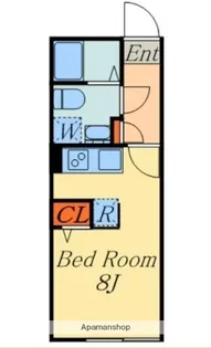 ブランシェ鷺ノ宮Ⅱ【4階】の間取り