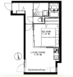 ブランシェ鷺ノ宮Ⅱ【1階】の間取り