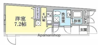 クラージュ中野【3階】の間取り