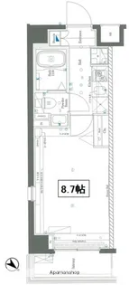 AZEST志村坂上Ⅱ【3階】の間取り