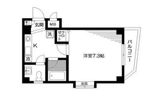 ファインコート桜【3階】の間取り