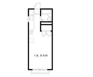 ジュネス三軒茶屋【1階】の間取り