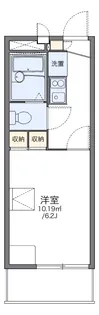 レオパレスソフィア【3階】の間取り