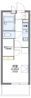 レオパレス庵【3階】の間取り