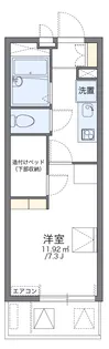 レオパレスイーストヒルズ【2階】の間取り
