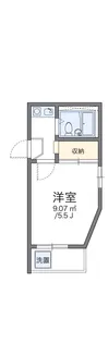 レオパレスTOSA【2階】の間取り