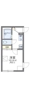 レオパレス幡ヶ谷【2階】の間取り