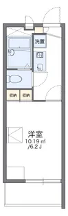 レオパレス豊藤【2階】の間取り