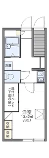 レオパレスウィステーリア平和台【1階】の間取り