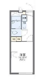 レオパレス武蔵野パーク【2階】の間取り