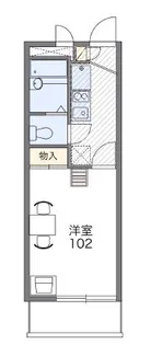 レオパレス小茂根【3階】の間取り