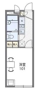 レオパレス旭Ⅱ【1階】の間取り