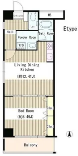 RESIDENCE SATSUMA【5階】の間取り