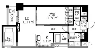 ベルデ【2階】の間取り