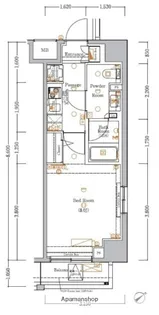 XEBECときわ台【6階】の間取り