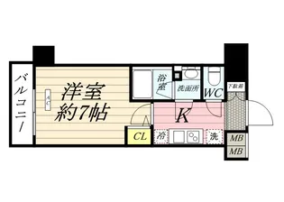 メインステージTOKYO・NORTH HY’S【5階】の間取り