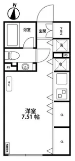 GC目白【4階】の間取り
