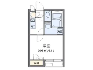 クレイノ落合【2階】の間取り