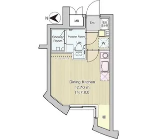 パティオスクエア中野【2階】の間取り