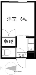 アークビル高円寺【2階】の間取り