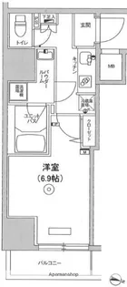 スカイコート板橋本町Ⅱ【602号室】の間取り