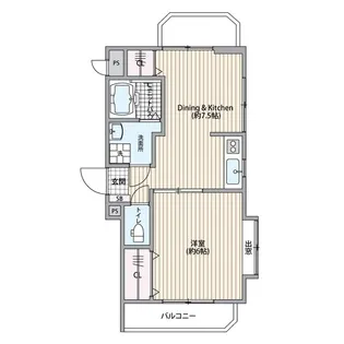 アペックス東高円寺【1階】の間取り