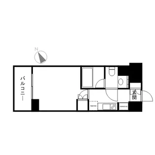 エスティメゾン中野【602号室号室】の間取り
