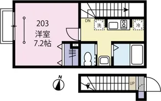 ピニエール石神井公園【2階】の間取り