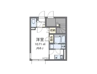 クレイノHIRO72【1階】の間取り