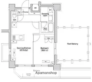 プライマル方南町【6階】の間取り