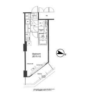 グランハイツ高田馬場【10階】の間取り