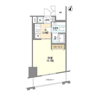 グランハイツ高田馬場【8階】の間取り