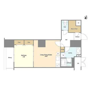 グランハイツ高田馬場【11階】の間取り