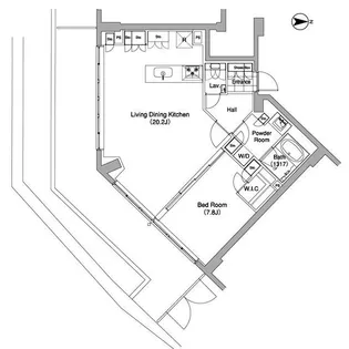 代官山ブレス【1階】の間取り