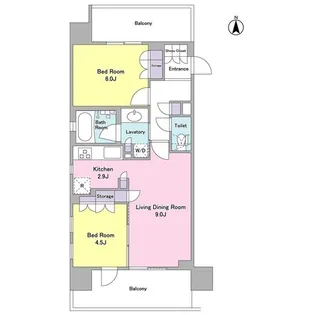 ラクラス目白【3階】の間取り