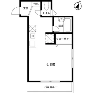 メゾンアイズ【1階】の間取り