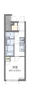 クレイノグランクラス S【1階】の間取り