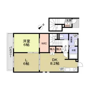 LA FELICE VITA【2階】の間取り