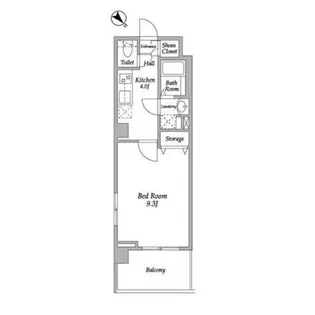 SHOWN HATSUDAI Ⅱ【5階】の間取り