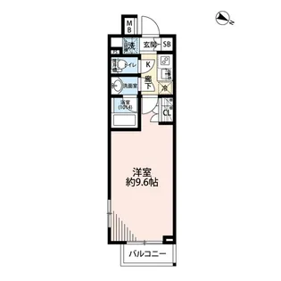 プレール・ドゥーク志村坂上【3階】の間取り