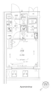 ジェノヴィア渋谷本町グリーンヴェール【4階】の間取り