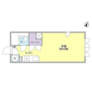 アルコすくも【2階】の間取り