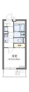 クレイノコラットⅠ【3階】の間取り
